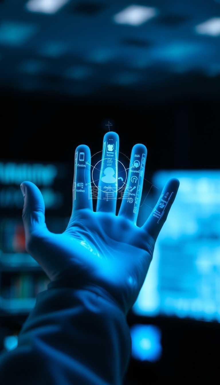 智能手展示未來科技