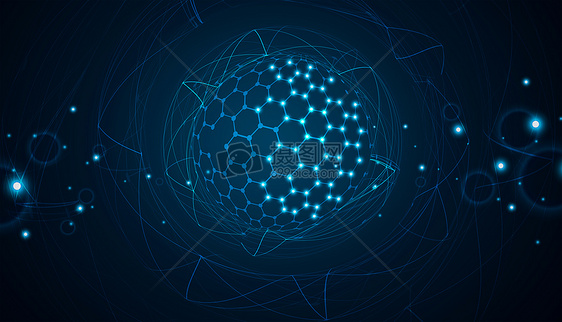 星際智能科技感背景
