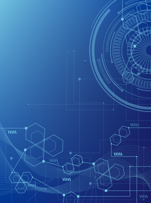 智能科技海報廣告背景