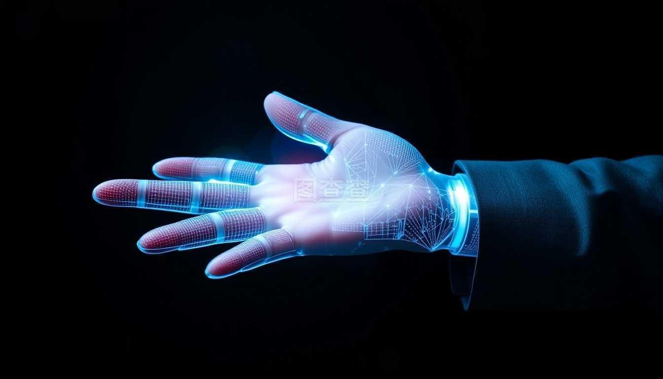 智能手展示未來科技